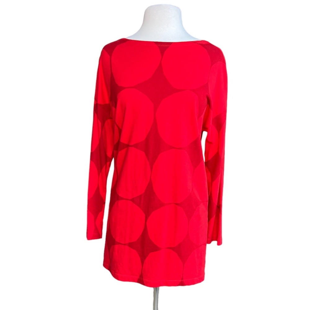 Marimekko x Uniqlo Long Sleeve Red Dot Tunic | S